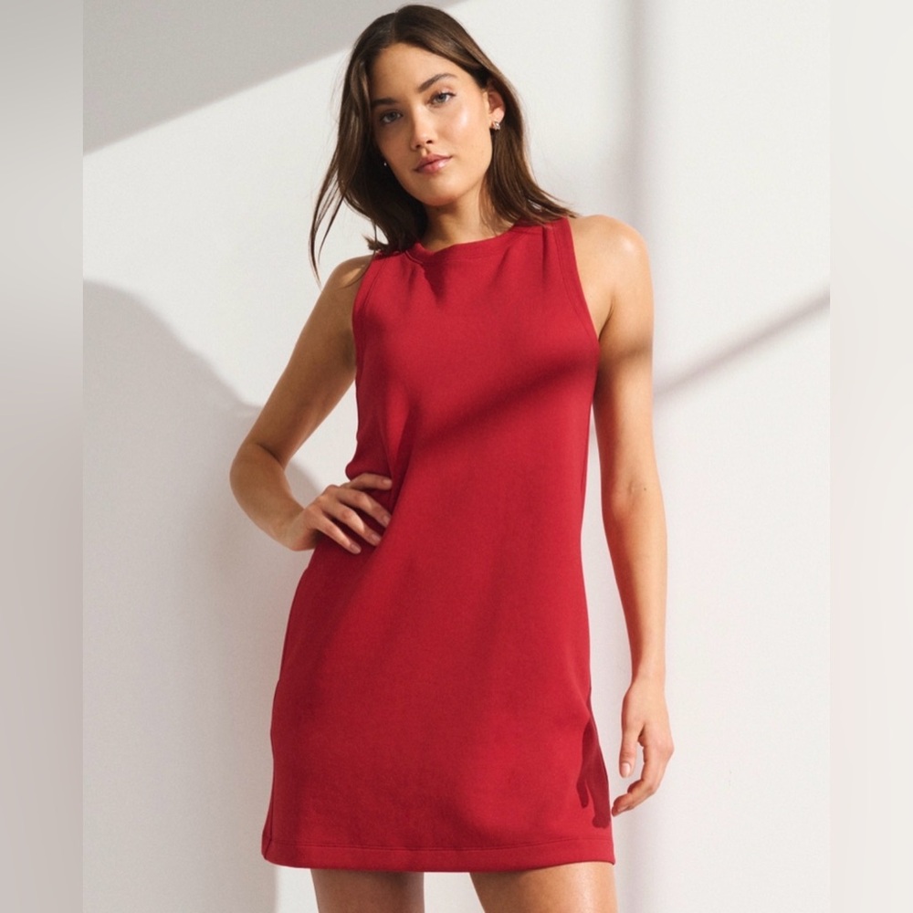 Abercrombie YPB neoKNIT On The Go Unlined Mini Dress